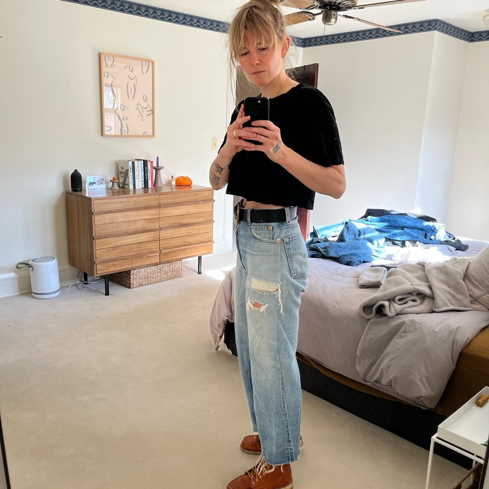 NWOT RE/Done Vintage Levi’s SZ 27 - Picture 2 of 7